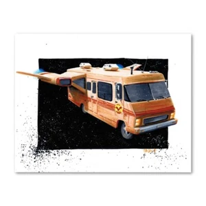 Signed SPACEBALLS Eagle 5 Winnebago Poster Print Wall Art 11x14 Unframed - Picture 1 of 4