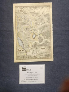 ONCE UPON A TIME Hook's Map to Memento Mori Original Prop (S7/EP11) - Picture 1 of 5