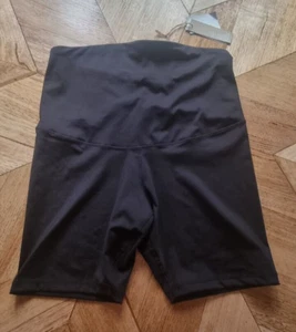 Anko - Maternity Womens Black Bike Shorts - Size 14 AUS - Picture 1 of 6
