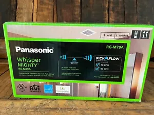 New Panasonic whisper mighty RG – M79A quiet bathroom exhaust ventilation fan - Picture 1 of 9