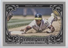 2013 Topps Gypsy Queen Sliding Stars Rickey Henderson #SS-RH HOF