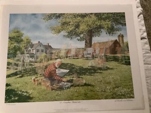 Charles L. Peterson Art Print "A Painter’s Memories” - Collector Edition 2004 - Picture 1 of 4