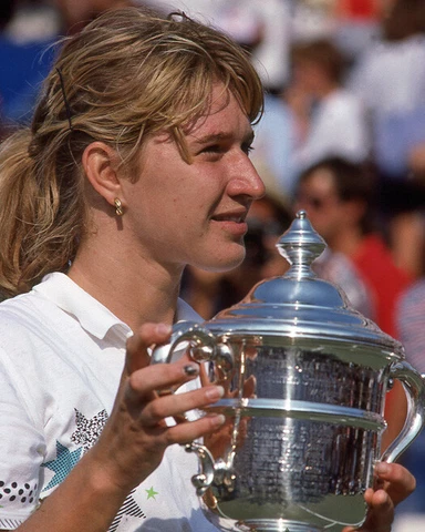1988 Tennis Champion STEFFI GRAF Glossy 8x10 Photo Print WINNER Poster Cover