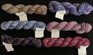 6x Knitting/Crochet YARN KOIGU KPPPM fingering 100% merino-JW10 - Picture 1 of 1