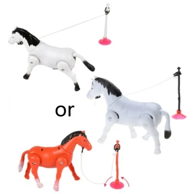 MARKENLOS Cute Horse Toy Running Cartoon Toy Electric Toy for Kids Babies Funny Gift