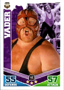 2010 Topps Slam Attax WWE Mayhem Wrestling Game Card TCG Vader - Picture 1 of 1