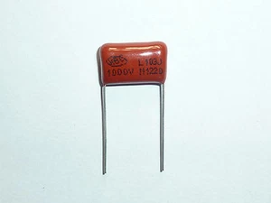 200PCS CBB13 103J 1000V 0.01UF 10NF P15 Metallized Film Capacitor - Picture 1 of 1