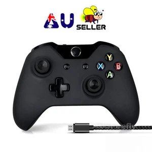 Wireless Bluetooth Game Controller Gamepad for Xbox One/X/S Windows PC+USB Cable - Picture 1 of 7