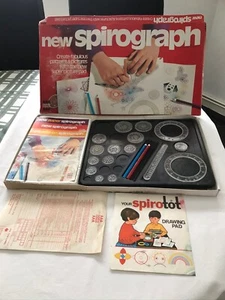Vintage Denys Fisher 1973 New Spirograph missing pen dry up wheels missing - Bild 1 von 1