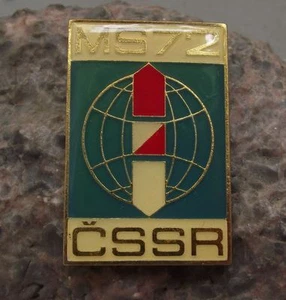 1972 Orienteering Orientacion World Championships CSSR Running Sports Pin Badge - Picture 1 of 2