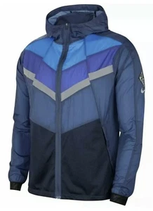 Nike Windrunner Wild Run Running Jacket CU5738-469 Mystic Navy Men’s Size XL - Picture 1 of 5