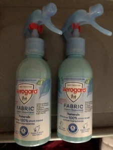 Aerogard Naturals Fabric Spray Mosquito Insect Repellent 210ml x2 Bottles - Picture 1 of 2