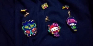 Kidrobot Enamel Pins: Hello Kitty -- Arcade, 8-Bit, Pixel -- Kiki, Badtz-Maru - Picture 1 of 1
