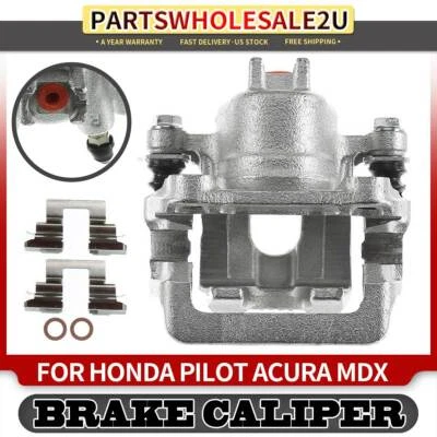 Rear Right Brake Caliper with Bracket for Acura MDX 01-06 Honda Pilot 03-08 3.5L Foto 1 de 4
