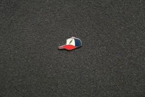 Sombrero Phish Solapa Pin Azul Blanco Rojo - Imagen 1 de 1