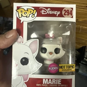 Funko Pop! Disney - Marie - (Flocked) - Hot Topic Exclusive) #294 - Picture 1 of 4