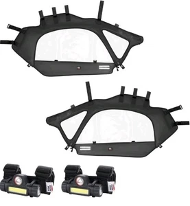 KEMIMOTO X3 Upper Door with Dome Light, Waterproof Windproof UTV Soft Cab... - Picture 1 of 8