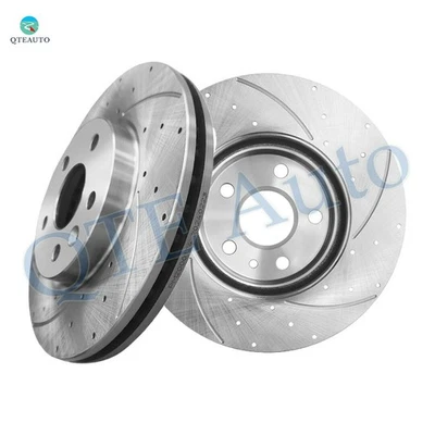 Rotores de disco de freno delanteros ranurados perforados de 276 mm para Chevrolet Cruze 2011-2015 Foto 1 de 4