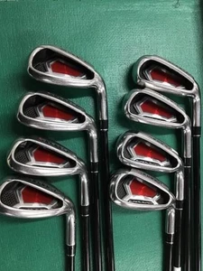 TaylorMade BURNER SUPER LAUNCH Iron Set 8pcs 5-Pw,Aw,Sw Flex S Stiff FUBUKI 50 - Picture 1 of 6