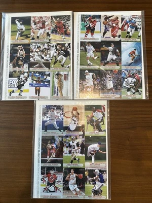 Lote de (3) diferentes hojas sin cortar Sports Illustrated para niños Phelps Carter Francis Foto 1 de 4