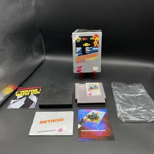 Nintendo NES Metroid CIB OTTIME CONDIZIONI con scatola termoretraibile inserti manuali gioco - Foto 1 di 20