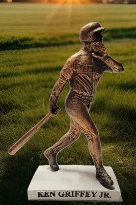 2017 Ken Griffey Jr Replica Statue- Bronze Resin- SGA 4-14-17 collectors Edition - Image 1 of 4