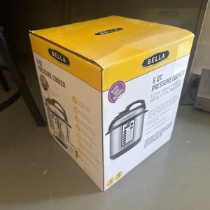 New Bella 6 qt. Electric Pressure & Slow Cooker NIB - Picture 1 of 6