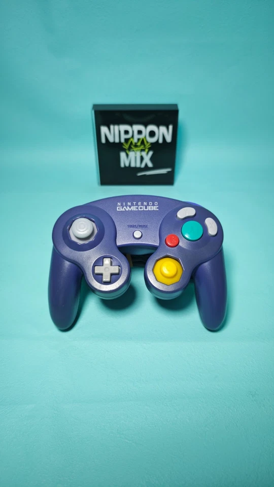 Official Nintendo GameCube Controller DOL-003 Wired - Black, Indigo, Orange etc. - Image 1 of 1