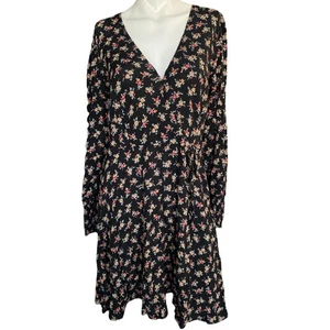 Wild Fable Langarm Blumen Kleid Größe M - Bild 1 von 5