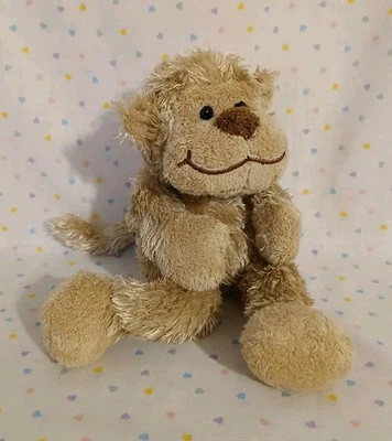 Animal Adventure 2005 Tan Beige Cream Brown Monkey Stuffed Animal Plush Toy 8" - Image 1 of 4