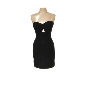 GUESS Black A-Line Midi Dress ~ Size 6 - Picture 1 of 4