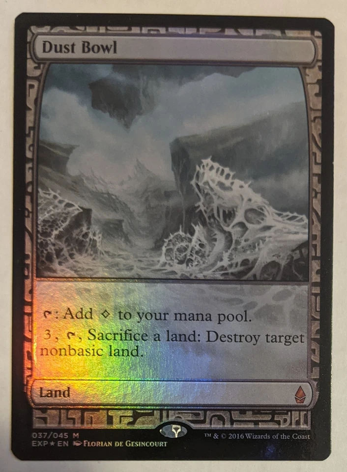 MTG English Magic Card Near Mint FOIL Zendikar EXPEDITIONS. *DUST BOWL* - Image 1 of 1