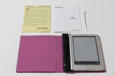 Sony Pocket Edition Digital Silver Book Reader PRS-350 *Like-New* Foto 1 de 4
