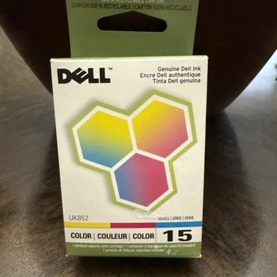 BRAND NEW Dell Computer UK852 15 Standard Capacity Color Ink Cartridge for V105 - Image 1 of 4