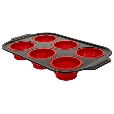  Muffin-Kuchen-Backform, Silikon-Backformen, Kuchen-Muffin-Backform, - Bild 1 von 4