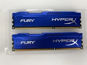 Kingston HyperX FURY Blue HX313C9FK2/8 DDR3-1333 8GB(2x 4GB)/512Mx64 CL9 Memory - Picture 1 of 2