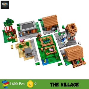 Das Dorf 21128 1.600 Teile - Bausteine Spielzeug Set - Weihnachtsgeschenk - Bild 1 von 9