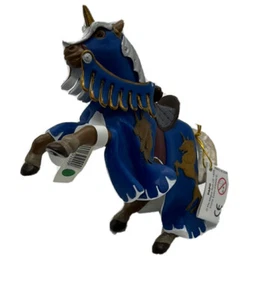  Papo aufgezogenes blaues Pferd - Bild 1 von 6