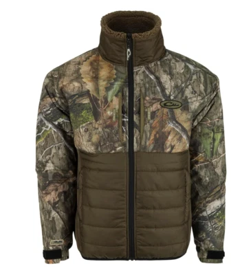 Drake Waterfowl Insulated Jacket LST Guardian Flex Double Down Eqwader DW7336-36 - Image 1 of 3