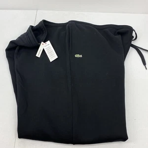 Lacoste Sport Sweat Pants Men's size 5XLB Big Fleece Black Jogger Lounge casual - Picture 1 of 12