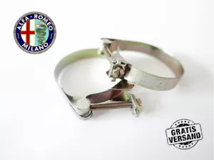 2 ABRAZADERAS ORIGINALES ROMABLOK ALFA ROMEO FIAT ABRAZADERAS Ø45 43-47,5 MM - Imagen 1 de 1