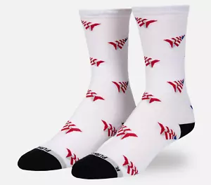 PAPER PLANES AMERICAN DREAM ARMADA CREW SOCK ROC NATION 900135 WHITE BRAND NEW - Picture 1 of 4