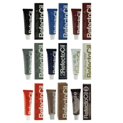 RefectoCil Augenbrauen & Wimpernfarbe 15 ml verschiedene Farben - Bild 1 von 2
