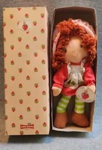 Vintage Strawberry Shortcake Stoffpuppe mit Box (Little Debbie) Neu geöffnete Box - Bild 1 von 6