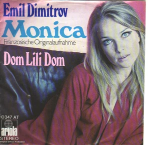 "7" - EMIL DIMITROV - Monica - sehr RAR aus 1971 !!! - Imagen 1 de 1