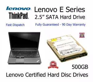 500GB Lenovo ThinkPad Edge E530 2.5" SATA Laptop Hard Drive Upgrade Replacement - Picture 1 of 3