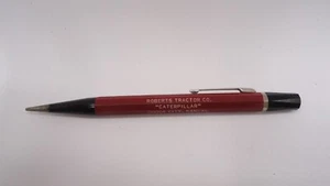 Vintage Roberts Tractor Co Caterpillar Dodge City Kansas Mechanical Twist Pencil - Picture 1 of 5