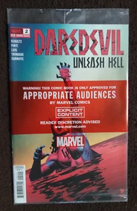 DAREDEVIL UNLEASH HELL #2 A COVER STILL NEW SELAED POLYBAGGED - Picture 1 of 4