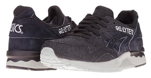 ASICS Mens Gel-Lyte V Casual Sneakers, Mid Grey / Black - Picture 1 of 20