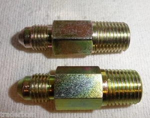 Pack of 2 Pipe to Tube Straight Adapters - P/N:  12384717  - Picture 1 of 1